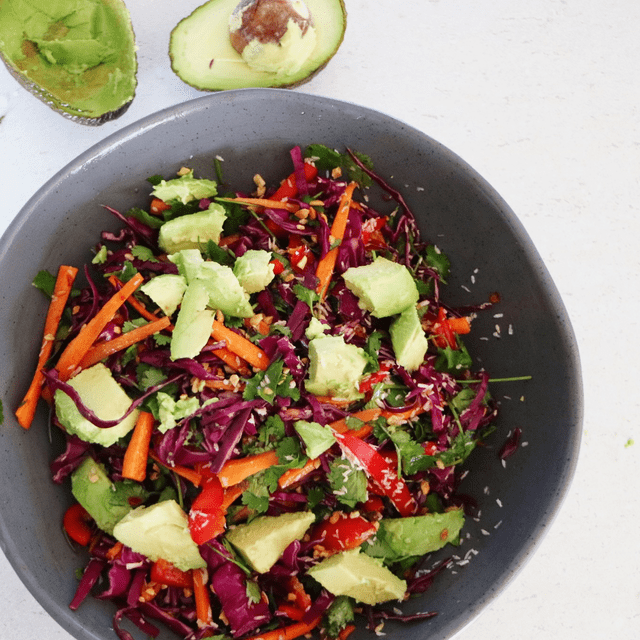 Thai Avocado & Coconut Salad