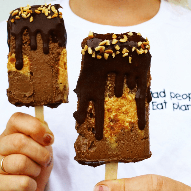 Avocado Mousse & Peanut Butter Healthy Ice blocks