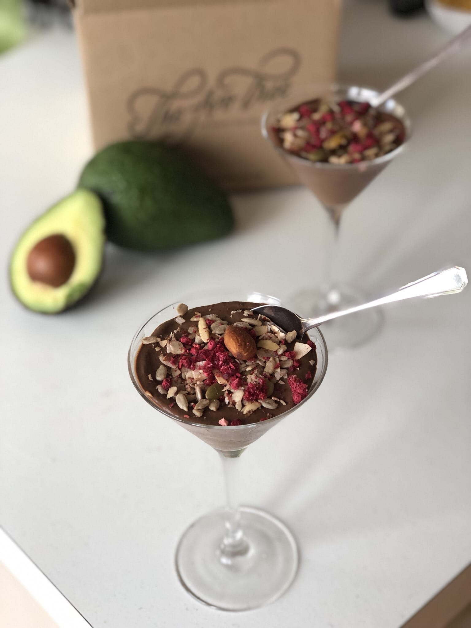 Chocolate & Espresso Avocado Mousse