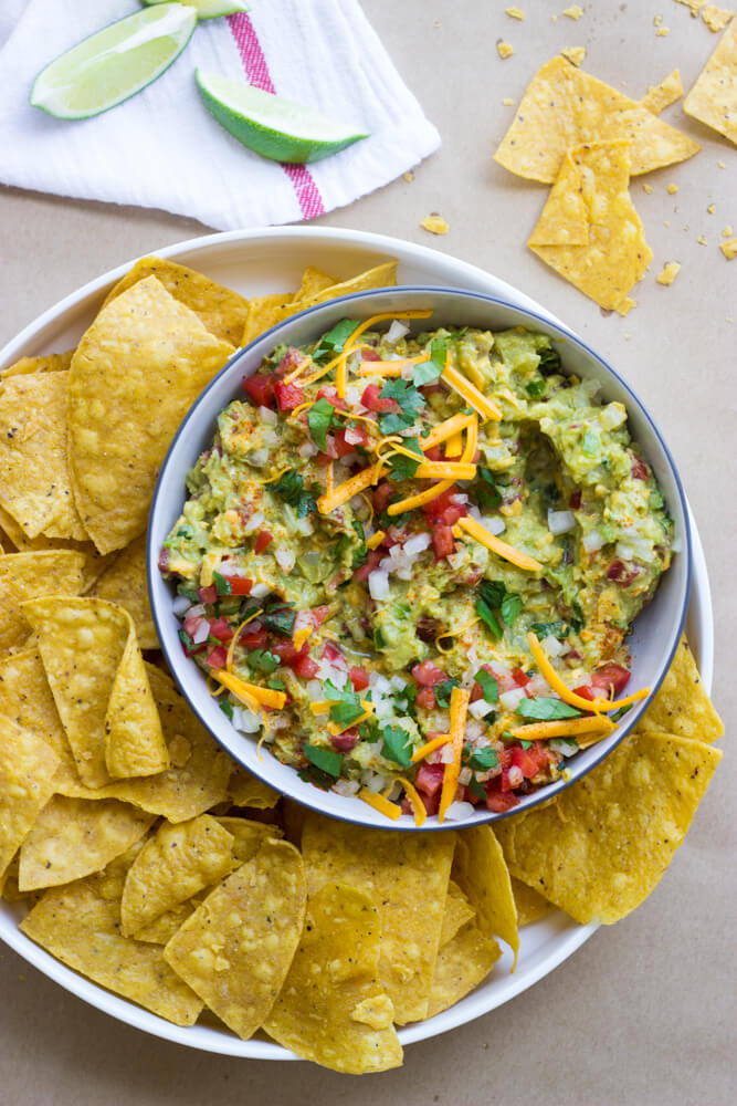 Cheesy Guacamole